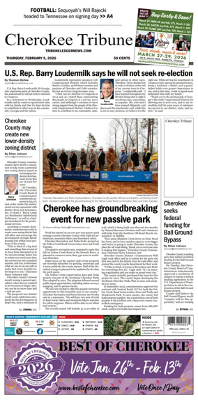 Cover of Cherokee Tribune