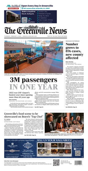 Cover of The Greenville News