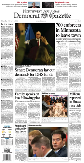 Cover of Northwest Arkansas Democrat-Gazette