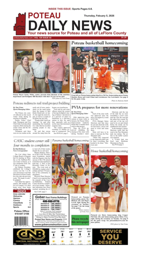 Cover of Poteau Daily News