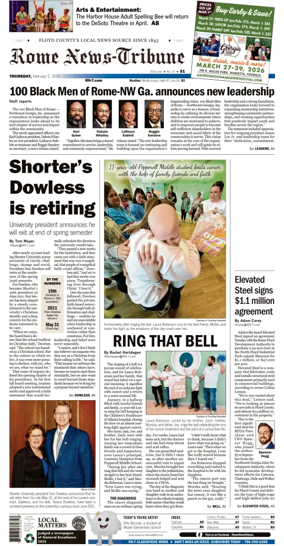 Cover of Rome News-Tribune