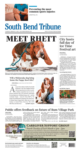 Cover of South Bend Tribune