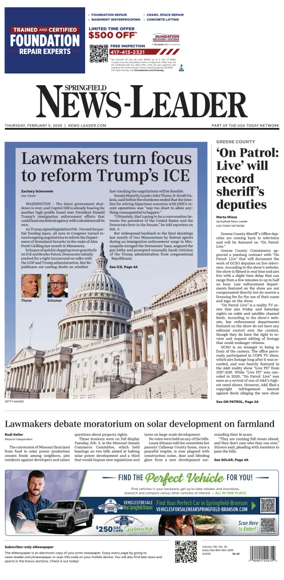 Cover of Springfield News-Leader