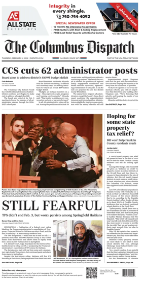 Cover of The Columbus Dispatch