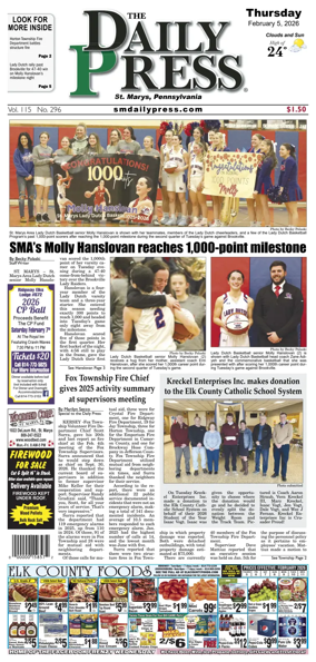 Cover of The Daily Press