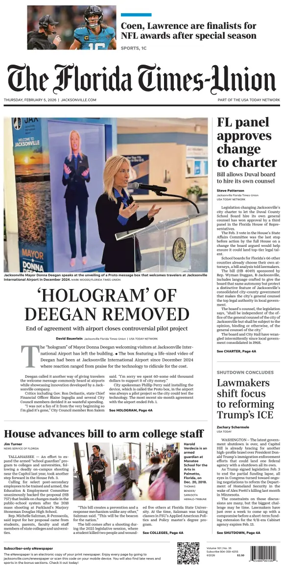 Cover of The Florida Times-Union