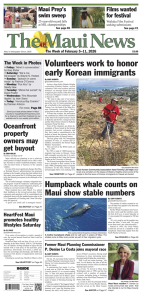 Cover of The Maui News - Weekender
