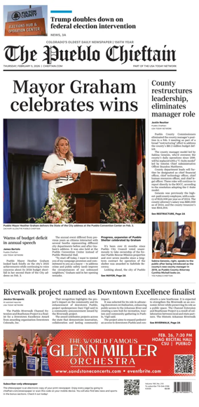 Cover of The Pueblo Chieftain