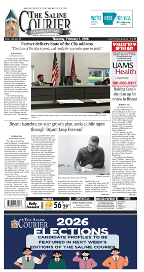 Cover of The Saline Courier