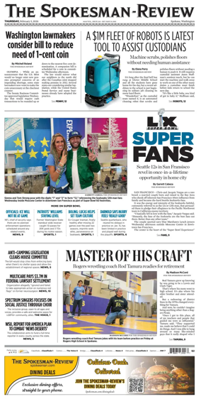 Cover of The Spokesman-Review (Spokane)