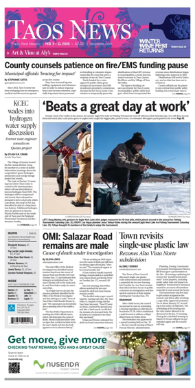 Cover of The Taos News