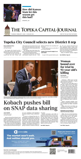 Cover of The Topeka Capital-Journal