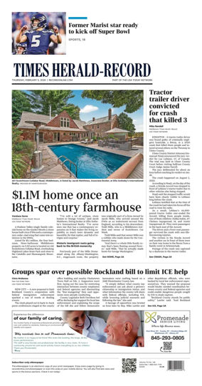 Cover of Times Herald-Record