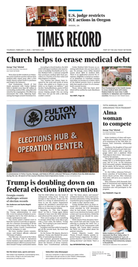 Cover of Times Record (Ft. Smith Southwest)