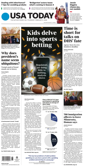Cover of USA TODAY US Edition