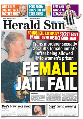 Cover of Herald Sun