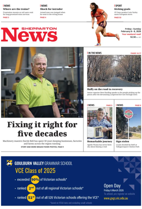 Cover of Shepparton News