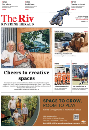 Cover of The Riverine Herald