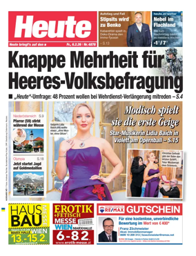 Cover of Heute - Niederosterreich Ausgabe