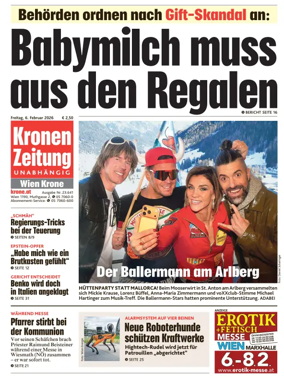 Cover of Kronen Zeitung