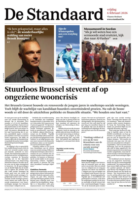 Cover of De Standaard