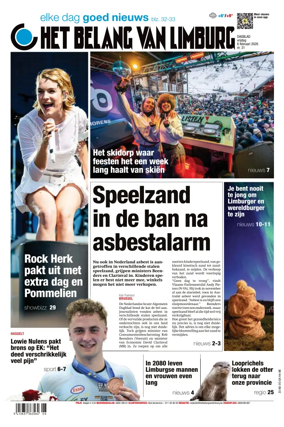 Cover of Het Belang van Limburg