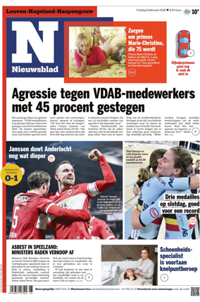 Cover of Het Nieuwsblad