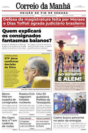 Cover of Jornal Correio da Manha