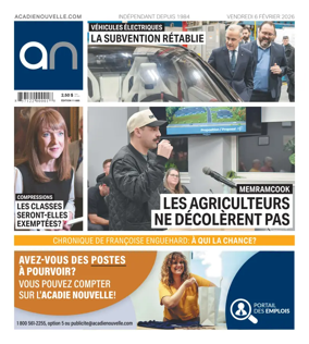 Cover of Acadie Nouvelle