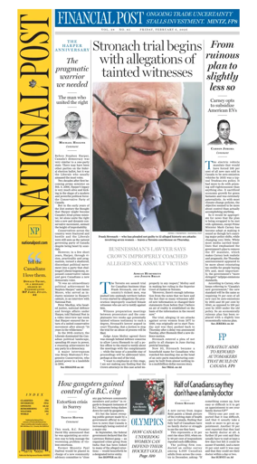 Cover of National Post - (National Edition)