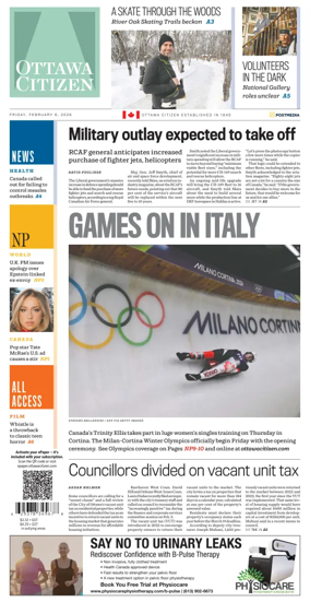 Cover of Ottawa Citizen