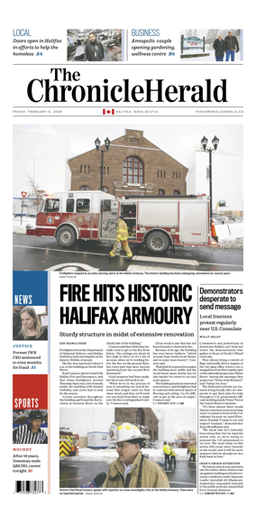 Cover of The Chronicle Herald (Provincial)
