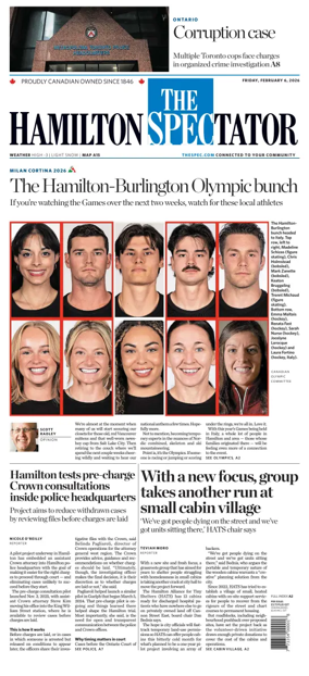 Cover of The Hamilton Spectator