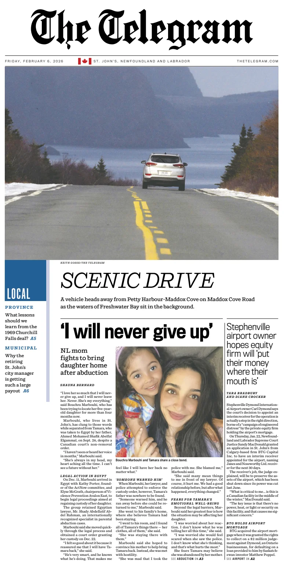 Cover of The Telegram (St. John's)