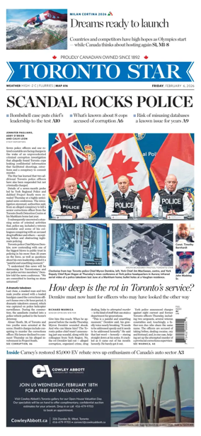Cover of Toronto Star