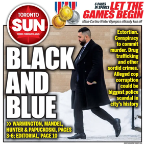 Cover of Toronto Sun
