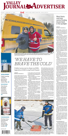 Cover of Valley Journal Advertiser