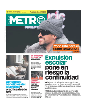 Cover of Publimetro Chile