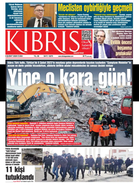Cover of Kibris Gazetesi