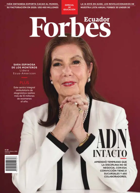 Cover of Forbes Ecuador