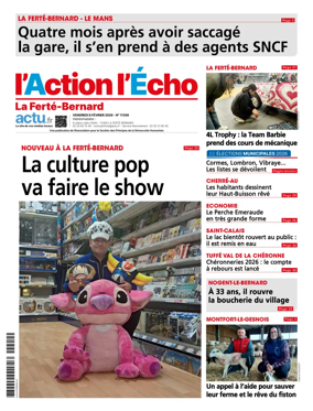 Cover of l'Action l'Echo (La Ferte-Bernard)