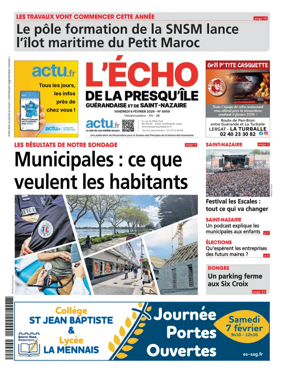 Cover of L'Echo de la Presqu'ile (SN)