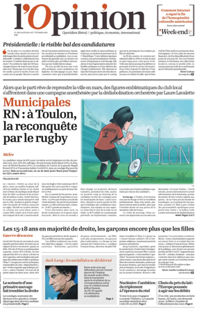 Cover of L'Opinion