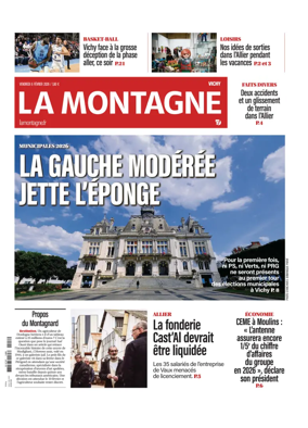 Cover of La Montagne (Vichy)