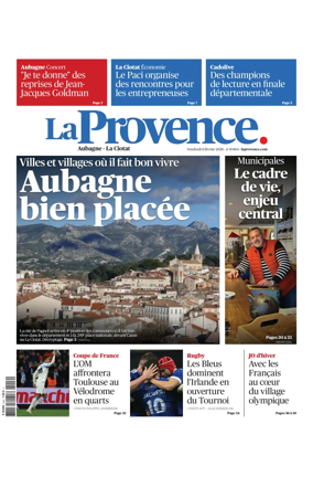 Cover of La Provence Aubagne-La Ciotat