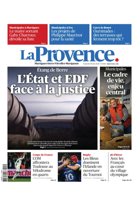 Cover of La Provence Martigues-Istres-Vitrolles-Marignane