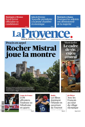 Cover of La Provence Salon-de-Provence / Pays salonais