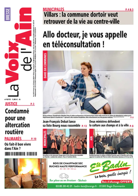 Cover of La Voix de l’Ain Bresse