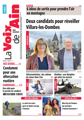 Cover of La Voix de l’Ain Dombes