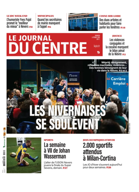 Cover of Le Journal du Centre